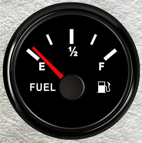 Auto fuel level - gauge, 0-90